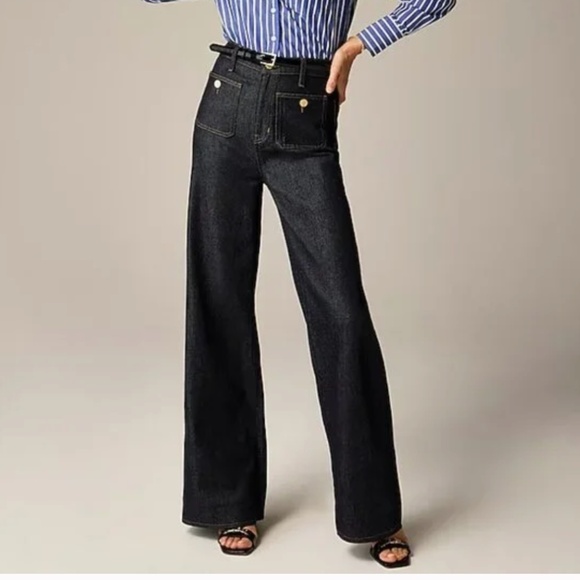 J. Crew Denim - J. Crew Sailor Denim Trouser in Rinse Wash Size 32